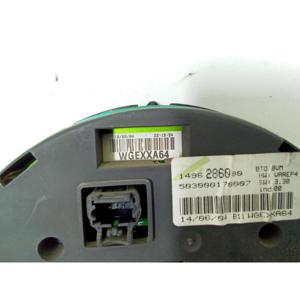 DISPLAY AVVISI CINTURE DI SICUREZZA PEUGEOT 807 1a Serie 1496286080 (02>08) - Product Image 4