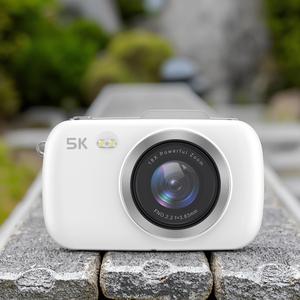 Student Teen 18x Digital Zoom 5k Video School Class Japanese Sights Filter Built-in LED Fill Light Type-C TF Card Point <b>Camera</b> - Product Image 2