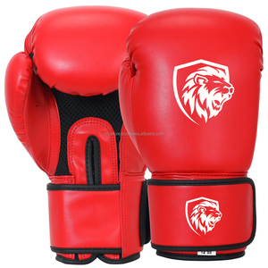 Venta al por mayor profesional 8oz PU guantes de boxeo de cuero de alta calidad para el entrenamiento y la perforación logotipo personalizado aceptado - Product Image 4