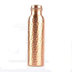 Nueva llegada diseño único botella de agua de cobre puro para Drinkware precio bajo al por mayor con muestra gratis - Product Image 2