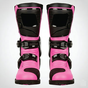 Bottes de moto en cuir véritable pour hommes / Bottes de moto pour hommes / Nouveau design de chaussures de moto en gros - Product Image 6