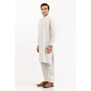 Tissu en coton bleu Escada non cousu pour hommes, style décontracté - Product Image 4