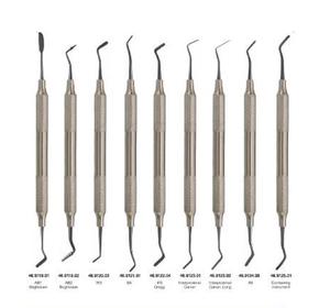 Scalpel manuel de haute qualité, revêtement noir, implantologie dentaire, instruments A-1 VERITAS, acier inoxydable, réutilisable - Product Image 5