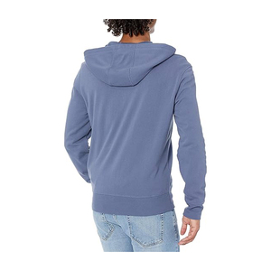 เสื้อฮู้ดซิปรูดซิปของผู้ชายผ้าฝ้ายออร์แกนิก100% สำหรับฤดูหนาว - Product Image 4