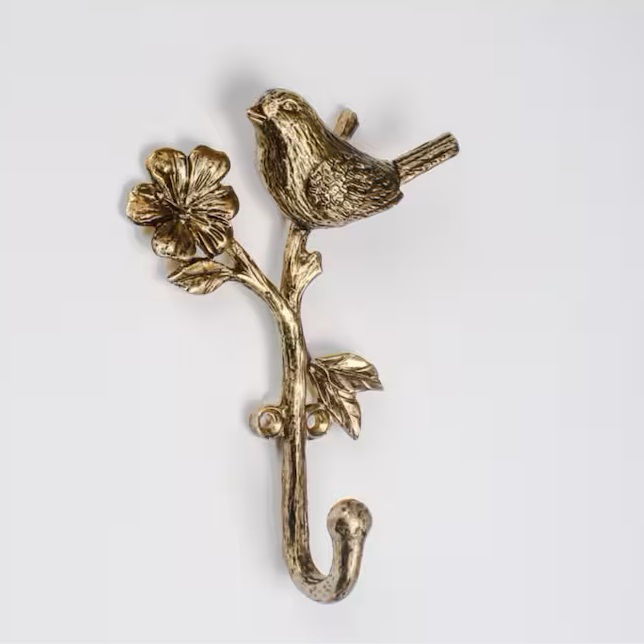 Ganchos De Abrigo De Hierro Fundido Vintage Diseño De Pcado Ganchos De Pared Decorativos Para La