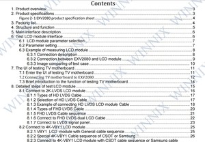 Exv2080 CE/FCC certificationtv Mainboard <span class=keywords><strong>Tester</strong></span> <span class=keywords><strong>LCD</strong></span> LED TV Bảng điều chỉnh <span class=keywords><strong>Tester</strong></span> LVDS/minilvds/4k-vby1 để hdmi-tương thích màn hình <span class=keywords><strong>Tester</strong></span> - Product Image 5