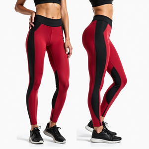 Leggings de compresión de cintura alta para mujer Dryfit Gym Fitness Running Jogger Pantalones deportivos Yoga entrenamiento para Fitness Leggings de ajuste suave - Product Image 4