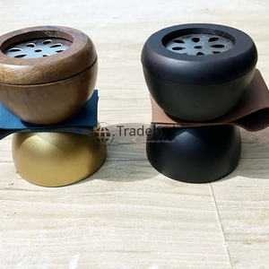 Quemador de madera bakhoor tallado a mano de la mejor calidad para un elegante estilo árabe y aromaterapia para el hogar tradebyd - Product Image 1