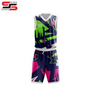 ชุดเครื่องแบบบาสเก็ตบอลระเหิดยูนิเซ็กซ์โลโก้พิมพ์ลายขนาด XS ตัวเลขที่กำหนดเองสำหรับผู้ชายผู้หญิงเยาวชนผู้เล่นผู้ใหญ่ - Product Image 3