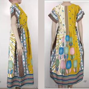 Vestido informal superventas para mujer de talla grande Chrysanta 100% ropa de dormir de rayón de la más alta calidad - Product Image 5