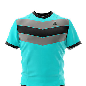 Uniformes de Rugby para Hombre de Diseño Superior, Transpirables, 100% Poliéster, Estilo con Patrón Personalizado, Tallas Grandes, Nombre de Equipo Personalizado, Alta Calidad - Product Image 3
