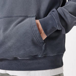 Sudaderas con capucha de algodón de alta calidad para hombre con logotipo personalizado, fábrica al por mayor, fabricación de lana de invierno barata de Pakistán - Product Image 4