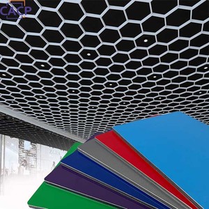 Panneaux composites en aluminium personnalisés de 1220*2440mm Pvdf enduit de couleur unie/motif en bois revêtement en aluminium de panneau Acp ignifuge - Product Image 3