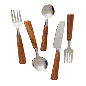 Juego de utensilios de madera natural de alta calidad, cuchara ecológica y elegante para revolver, mezclar y probar - Product Image 3