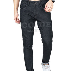 Pantalons en jean lavés de qualité supérieure confortables et respirants pour hommes Dernier design Service OEM Pantalons pour hommes - Product Image 1
