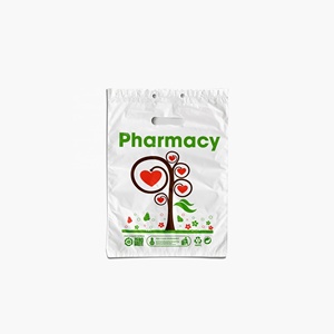 Bolsa de Plástico Reforzada con HDPE, Impermeable, con Asa Troquelada, para Farmacias, Suministro al por Mayor en Turquía - Product Image 3