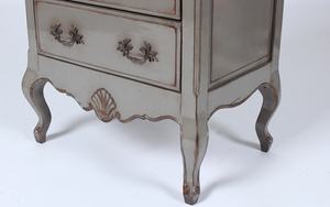 Armoire multifonction en bois d'acajou pour salon chambre 4 tiroirs grande capacité Design classique - Product Image 4