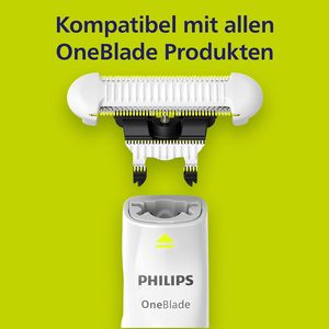 Philips OneBlade Intimate Blades, para todos los modelos OneBlade y OneBlade Pro, SkinProtect Blades , Pack de 2 (Modelo QP229/50) - Product Image 5