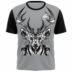 เสื้อยืดคอกลมสำหรับผู้ชายผ้าฝ้ายโพลีเอสเตอร์100% พิมพ์ซับลิเมชันนุ่มทุกขนาดสีทึบ - Product Image 1