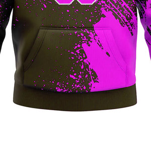 Hot Sale Loose Fit Sweatshirt New Hooded Pullover Jacket Autumn and Winter Fleece Solid <b>Pattern</b> Men Hoodie - Product Image 4