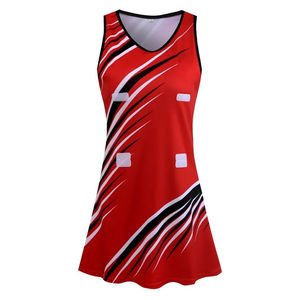 Sublimación diseño Netball Jersey venta al por mayor tasa de secado rápido poliéster mujeres barato Netball uniforme tasa barata 2025 servicio OEM - Product Image 2