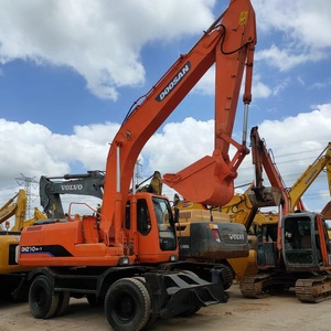 Excavadora excavadora Doosan usada excavadora de ruedas para la venta Daewoo/usada Doosan 210 excavadoras de ruedas Corea - Product Image 6