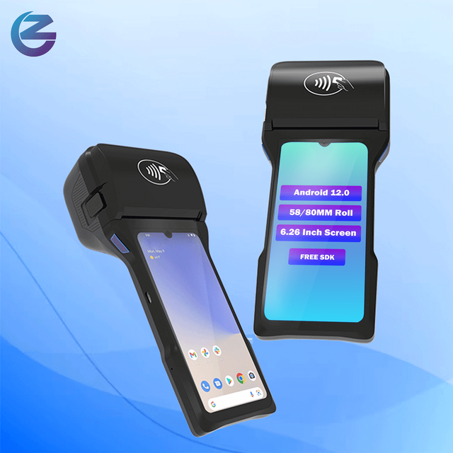OEM Hot Sell 4G Android 12.0 80mm Handheld Pos With Printer Terminal for Android Restaurant Pos System