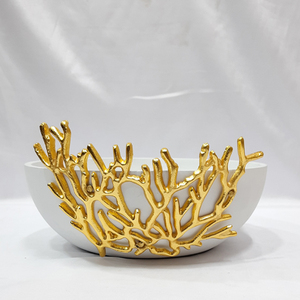 Plats et assiettes de four classiques Bol de couleur argent Aluminium Métal Servant des collations parfaites pour la table à manger Bol de restaurant - Product Image 2