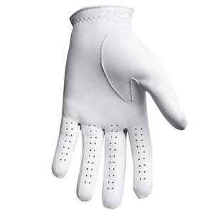 Cómodos guantes de golf duraderos piel de oveja antideslizante correa de muñeca ajustable cierre extraíble mano izquierda/derecha ajuste para todo tipo de clima para hombres - Product Image 6
