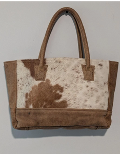 Sac fourre-tout en cuir de vachette blanc marron fait à la main pour femmes sac à bandoulière en cuir véritable à la mode seau à cheveux en cuir naturel - Product Image 5