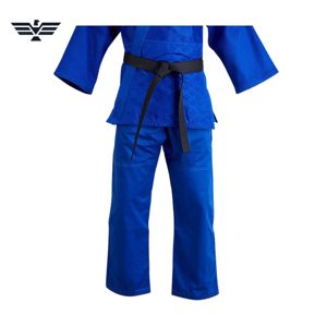 Customizable OEM 100% Cotton 240g Lightweight Breathable Judo / Karate Gi Silk Screen Printing Front Logo Unisex Adult WEARS - Product Image 5