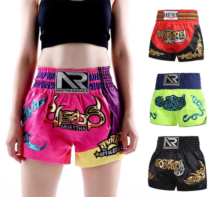 Pantaloncini Mma personalizzati Fitness boxe traspirante Tiger Kickboxing Fight Pants Sanda Training Cage Fighting Grappling Muay Thai Shorts