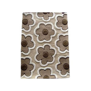 2025 dernière conception de luxe laine tapis tufté à la main fournisseur d'usine tapis tapis haut artisanal brodé à la main tapis tufté à la main - Product Image 3