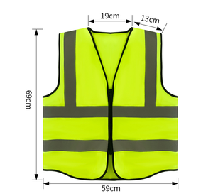 Chaleco DE SEGURIDAD reflectante con logotipo personalizado al por mayor de alta visibilidad Chaleco de seguridad de construcción impermeable con diseño reflector - Product Image 4