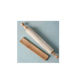 Rodillo de masa de mármol de tamaño personalizable para tablas de repostería, rodillo artesanal natural al por mayor con mango de madera, precio barato - Product Image 5