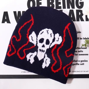 Venta al por mayor de moda nuevo diseño OEM Beanie Streetwear Private Label Logo Gorros Sombreros Sombrero de invierno - Product Image 6