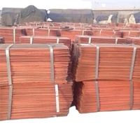 Cathode de cuivre de qualité supérieure 99,99 %, feuille de cuivre rouge à haute élongation avec service de soudage, en vente à prix avantageux