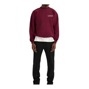 Vente en gros de sweatshirts de base en coton mélangé de qualité supérieure pour hommes vêtements décontractés vêtements d'hiver à séchage rapide nouveauté haut style tendance - Product Image 2