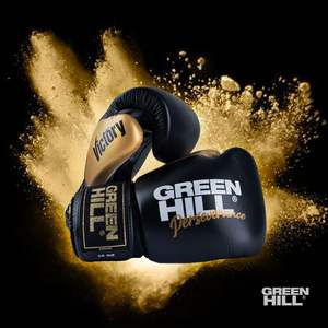 Gants de boxe personnalisés Victory en cuir de vachette avec fermeture à lacets, tailles disponibles 6oz 10oz 12oz 14oz 16oz, logo personnalisé - Product Image 5