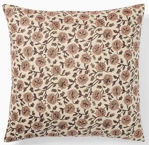 Indien fait à la main nouveau Design Orange fleur main bloc impression taie d'oreiller coton housse de canapé literie housses de coussin - Product Image 4