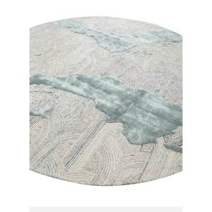 Tapis en laine et viscose tufté à la main Tra-15073, ivoire, 4m, rectangulaire, motif abstrait, pour la maison, le salon, la chambre à coucher, le couloir, épaisseur 10mm - Product Image 2