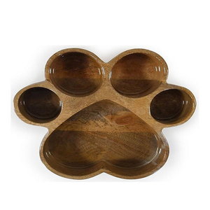 Design tendance Bol de service en bois imprimé cuisine, hôtels, restaurant Bol en bois Bol en bois Accessoires de cuisine - Product Image 3