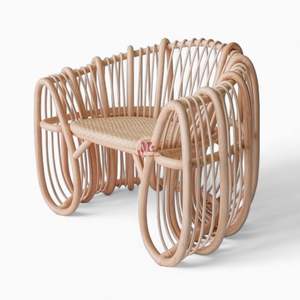 Venta al por mayor de lujo tejido de ratán Silla de ratán para muebles de sala de estar hecho en Vietnam - Product Image 2