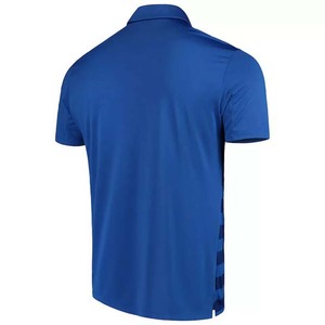Venta al por mayor camisetas de rugby color sólido contraste polos para hombres personalizado impreso sublimación ropa deportiva poliéster algodón adultos - Product Image 3