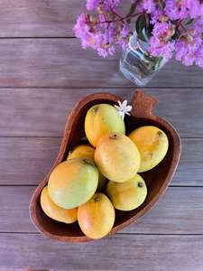 Cuencos de Madera de Acacia 100% de Primera Calidad, Hechos a Mano, Estilo Adorable, para Uso en el Hogar, Hoteles y Restaurantes, Ecológicos - Product Image 3