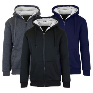 Hiver Nouveau PU Veste en cuir Hommes Veste à capuche en cuir Biker Veste à capuche en cuir pour hommes de haute qualité - Product Image 1
