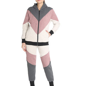 Conjunto Deportivo Informal de Dos Piezas para Mujer, Talla Grande, de Alta Calidad, para Entrenamiento Físico, Ropa Deportiva Urbana, Venta al por Mayor - Product Image 1