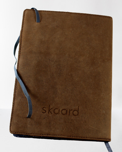 Cuaderno personalizado de cuero de búfalo marrón de alta calidad diseño Vintage con Diario en relieve suministros de oficina diario de nuevo diseño - Product Image 4