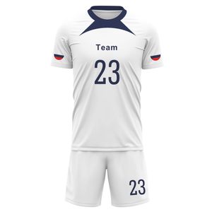 Vêtements de football, ensemble de nouvelle arrivée, kit de football au design personnalisé avec maillot de football imprimé par sublimation - Product Image 2