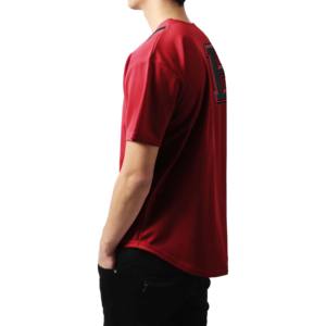 เสื้อกีฬาเบสบอลเสื้อถักลายคอวีสำหรับเยาวชนเสื้อเจอร์ซี่ปักลายแบบมีกระดุม - Product Image 2